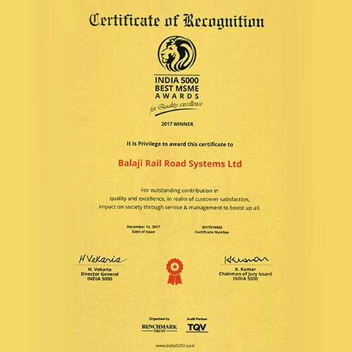 2017-India-5000-Best-MSME-Award